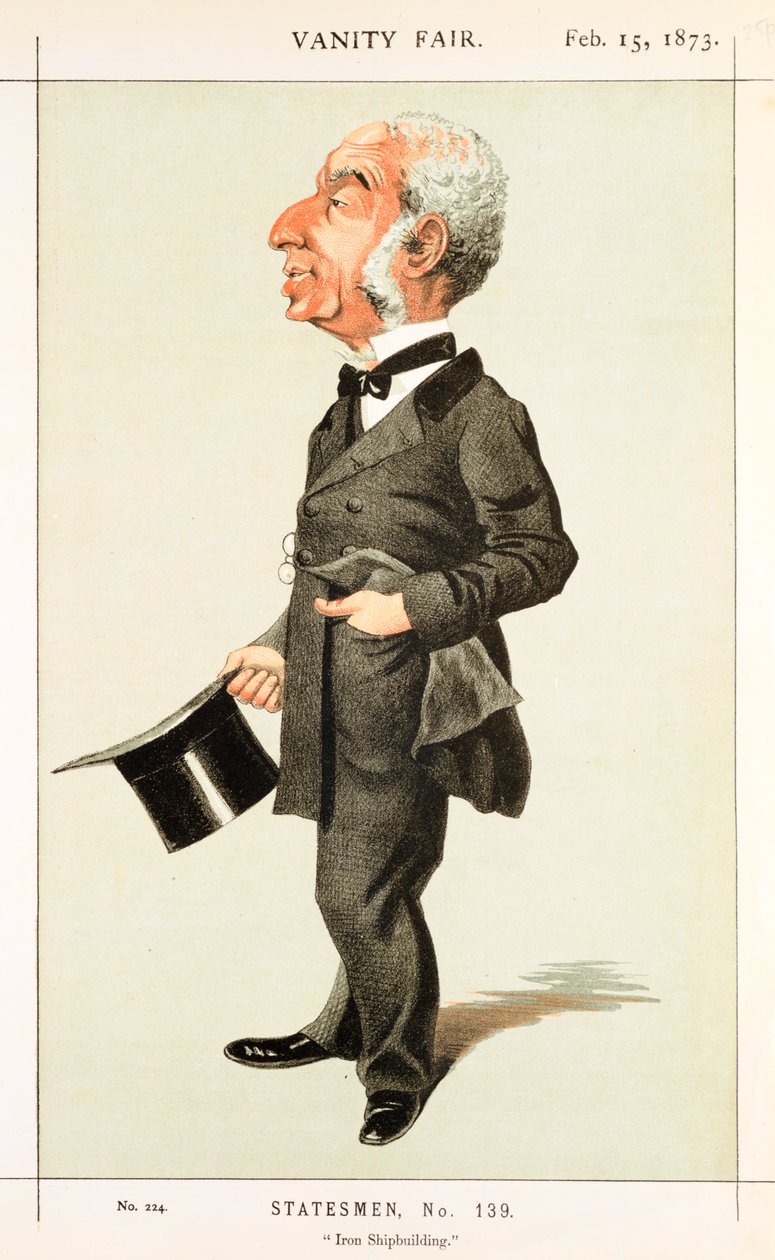 IJzeren scheepsbouw, 1873 door Unbekannt