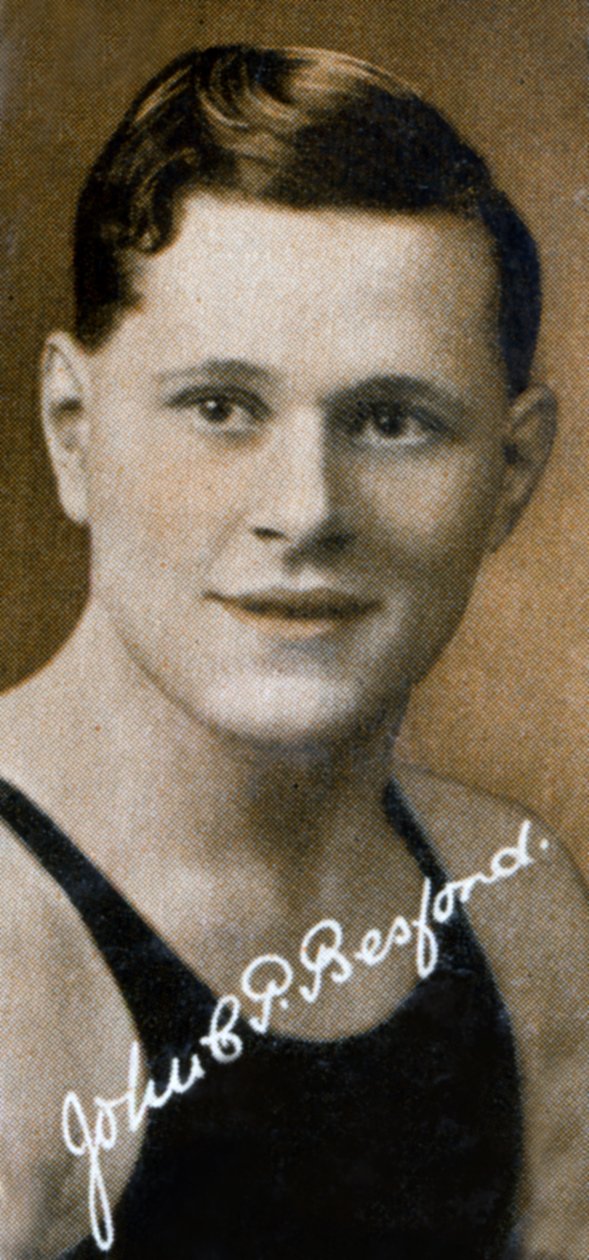 JCP Besford, kampioen zwemmer, 1935 door Unbekannt