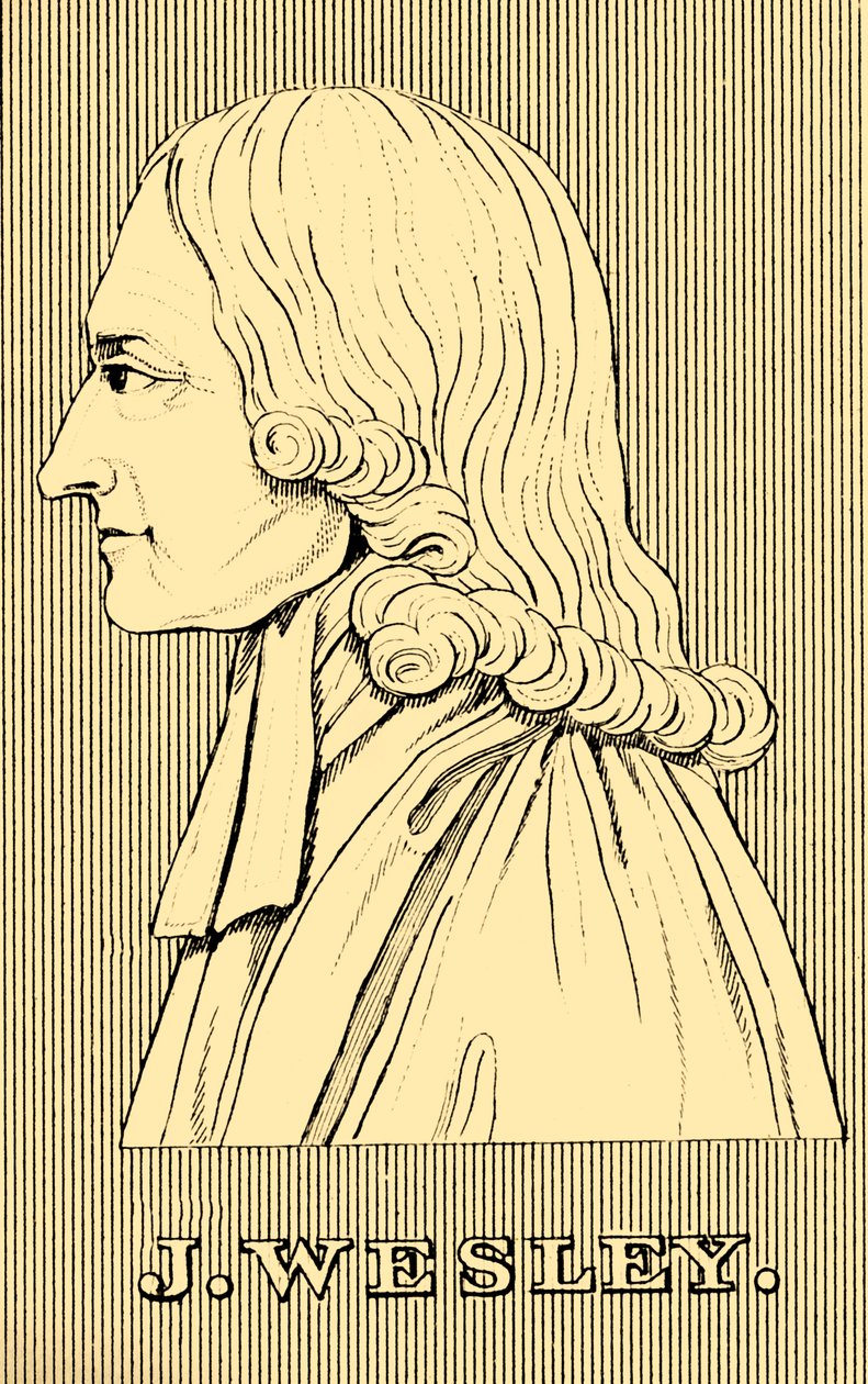 J. Wesley, 1703-1791, 1830 door Unbekannt