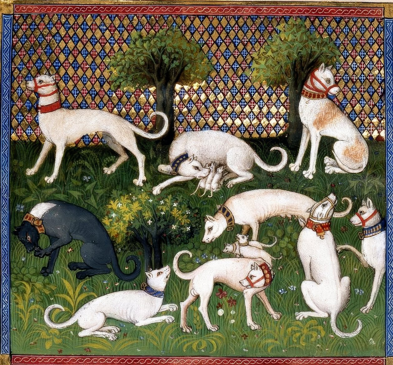 Jachthonden (Alan) / Livre de la Chasse door Unbekannt