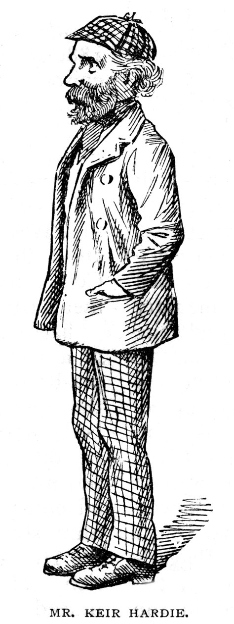 James Keir Hardie, Schots-gebore Britse vakbondsman en Labour politicus, 1903 door Unbekannt
