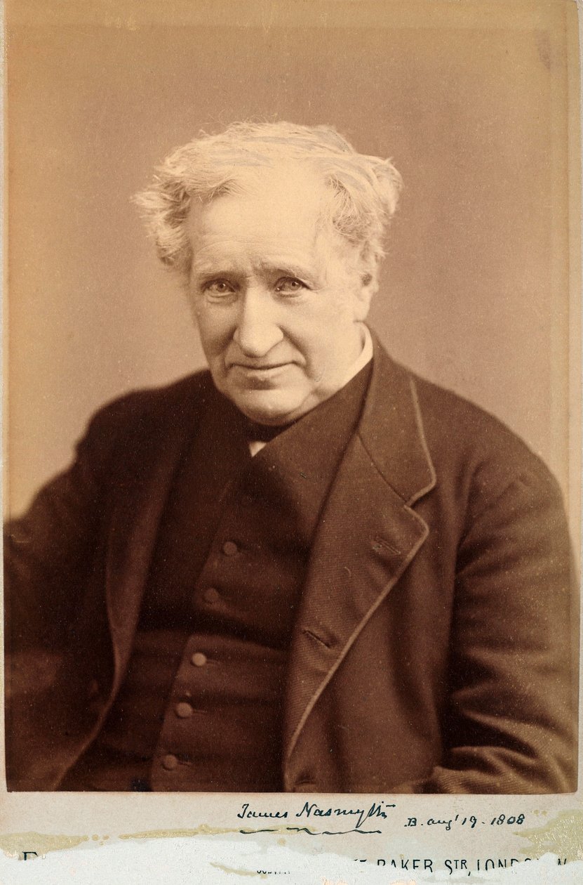 James Nasmyth, Schotse werktuigbouwkundig ingenieur en uitvinder, ca. 1870s door Unbekannt