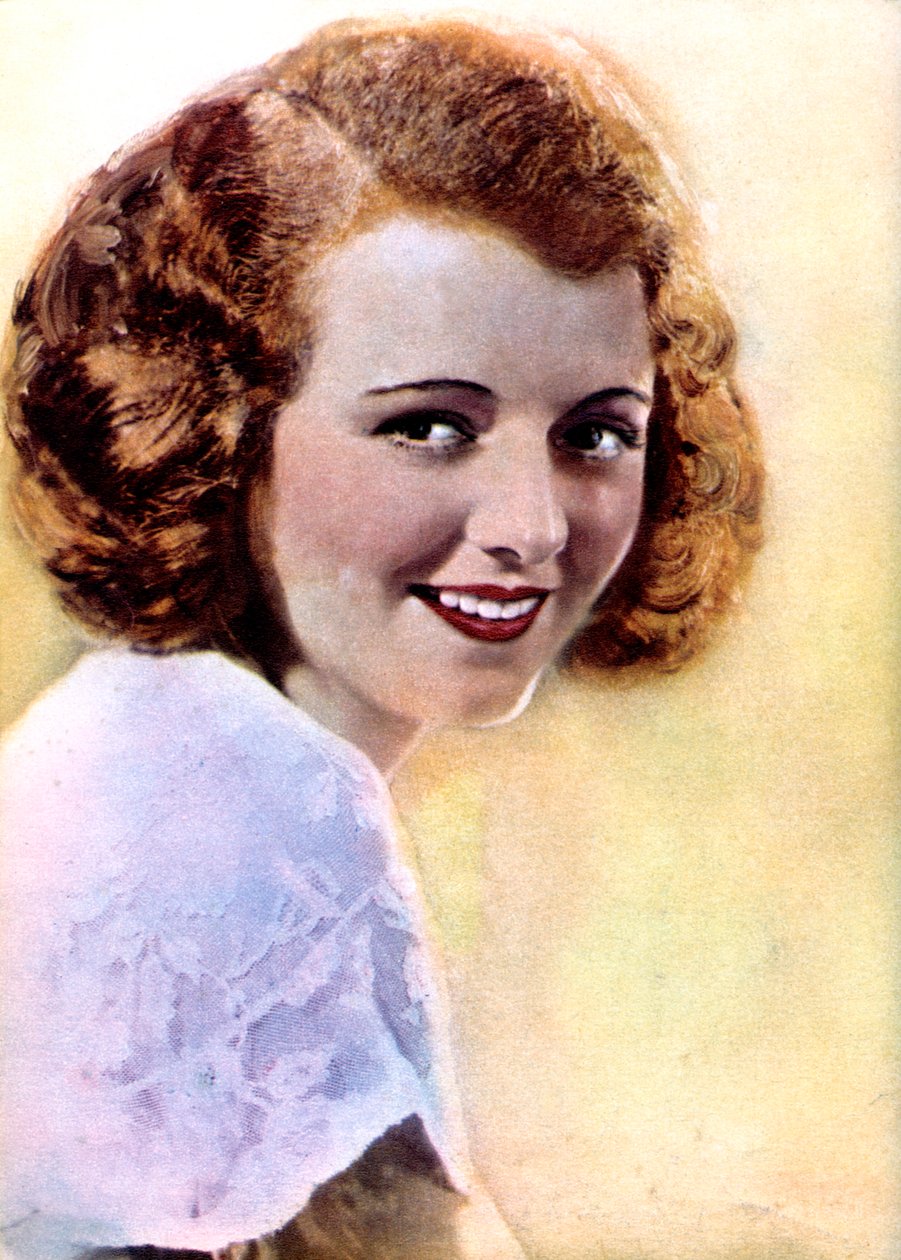 Janet Gaynor, Amerikaanse actrice, 1934-1935 door Unbekannt
