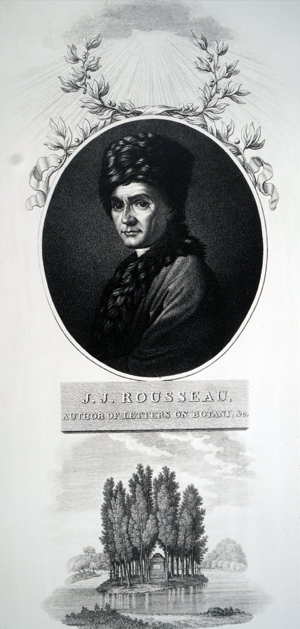 Jean-Jacques Rousseau door Unbekannt