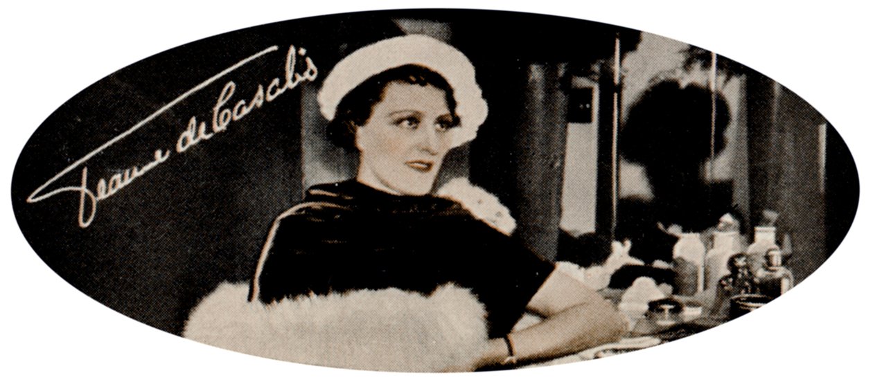 Jeanne de Casalis, 1897-1966, in Basutoland geboren Britse actrice van toneel, radio en film, 1935 door Unbekannt