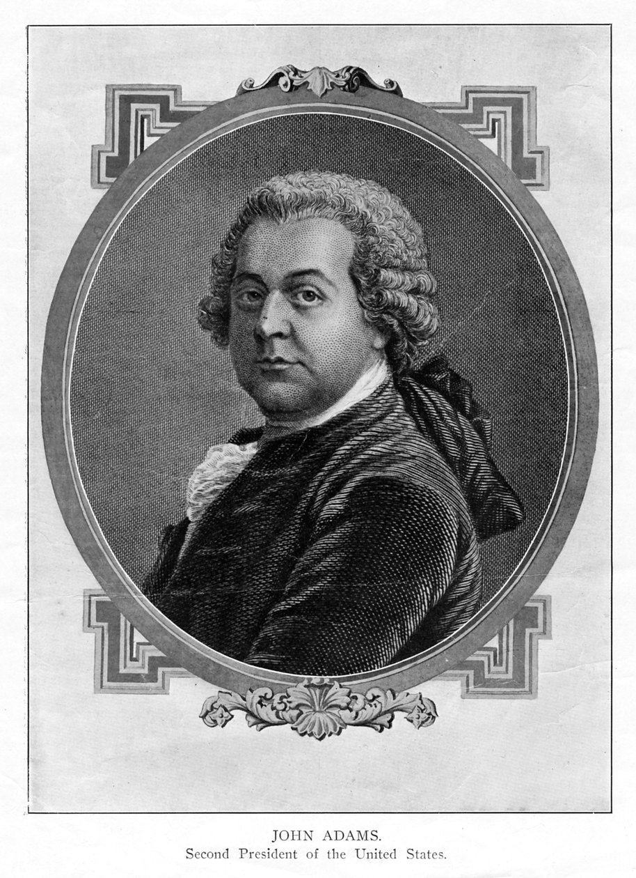 John Adams, President van de Verenigde Staten van Amerika, 1906 door Unbekannt