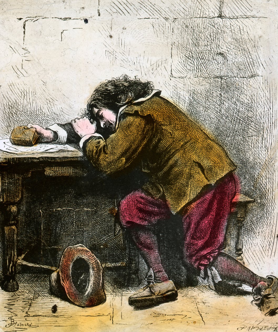 John Bunyan dromend, 17e eeuw, late 19e of vroege 20e eeuw door Unbekannt