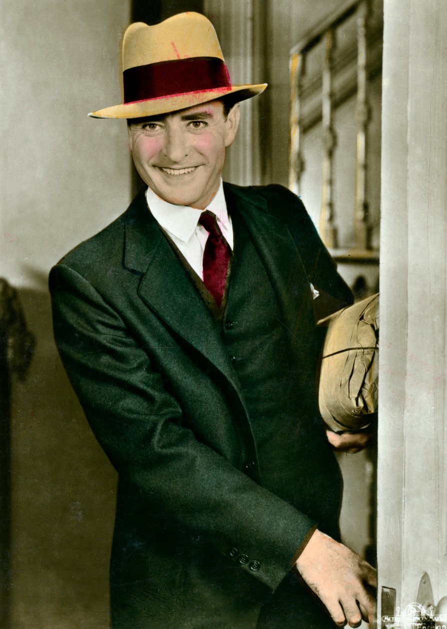 John Gilbert 1895-1936, stomme filmster, begin 20e eeuw door Unbekannt