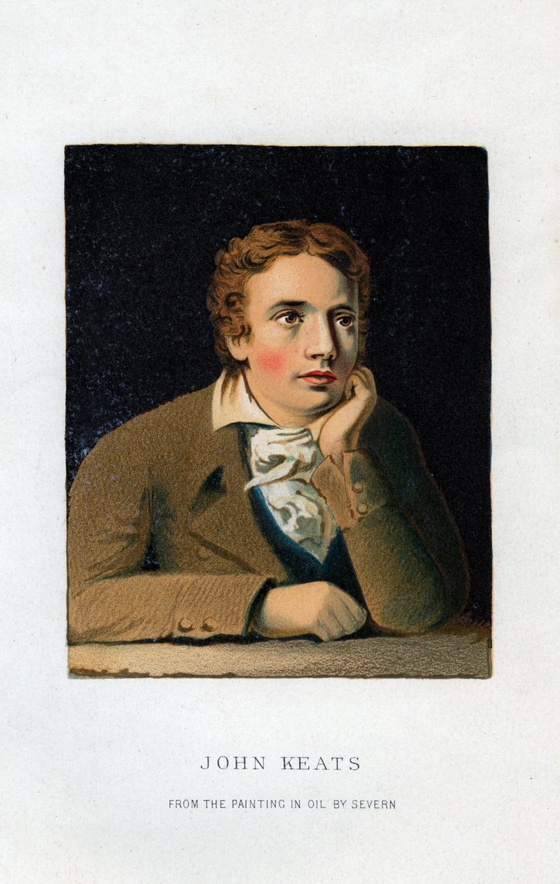 John Keats, Engelse dichter door Unbekannt