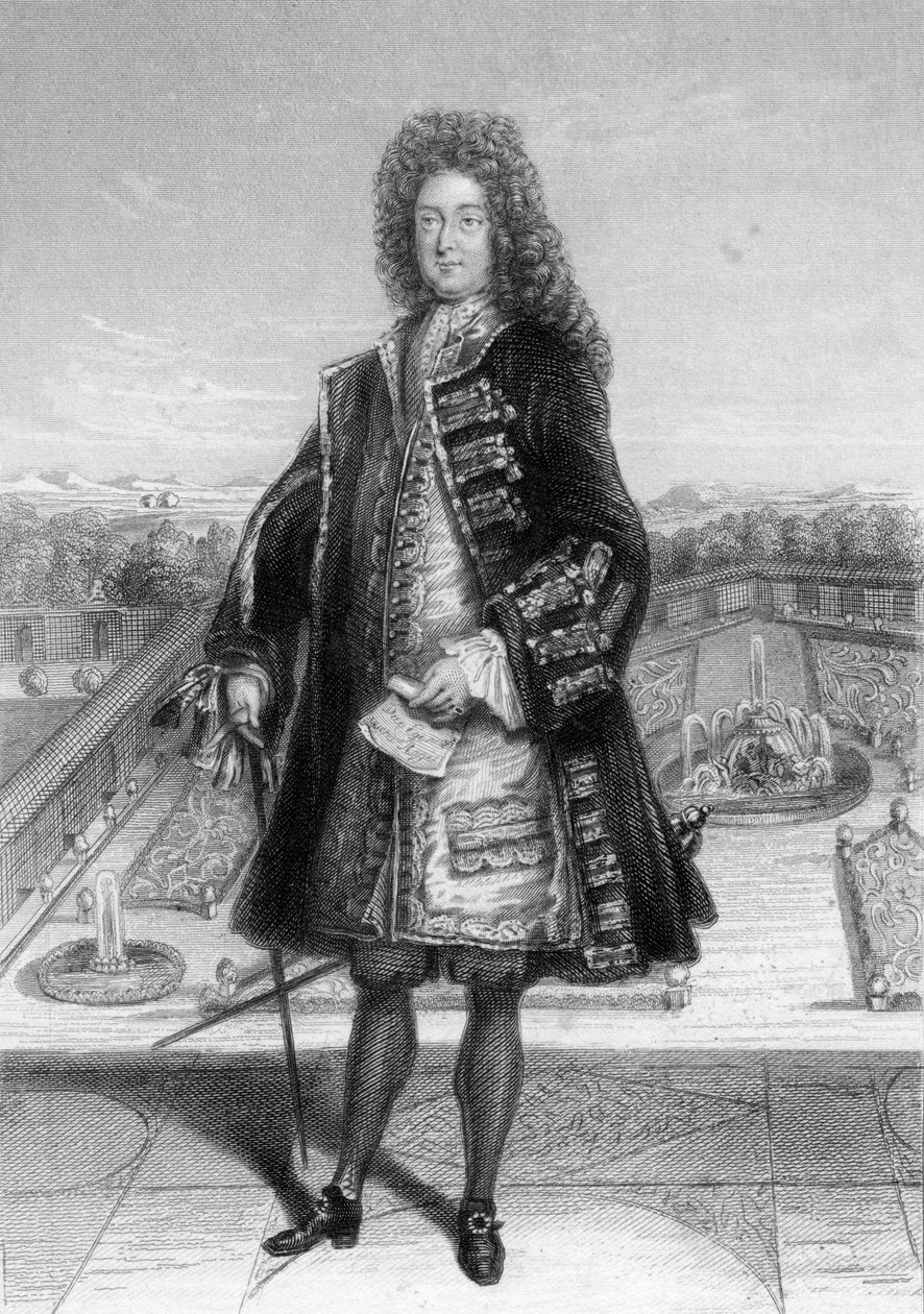John Law, Controleur-Generaal van Frankrijk, 1720 1841 door Unbekannt