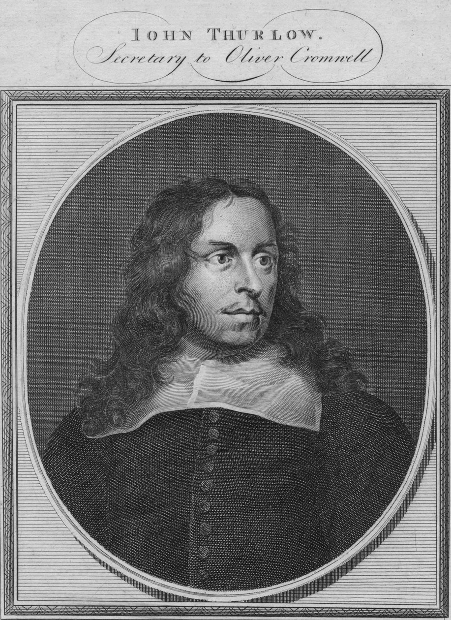 John Thurlow, Secretaris van Oliver Cromwell door Unbekannt