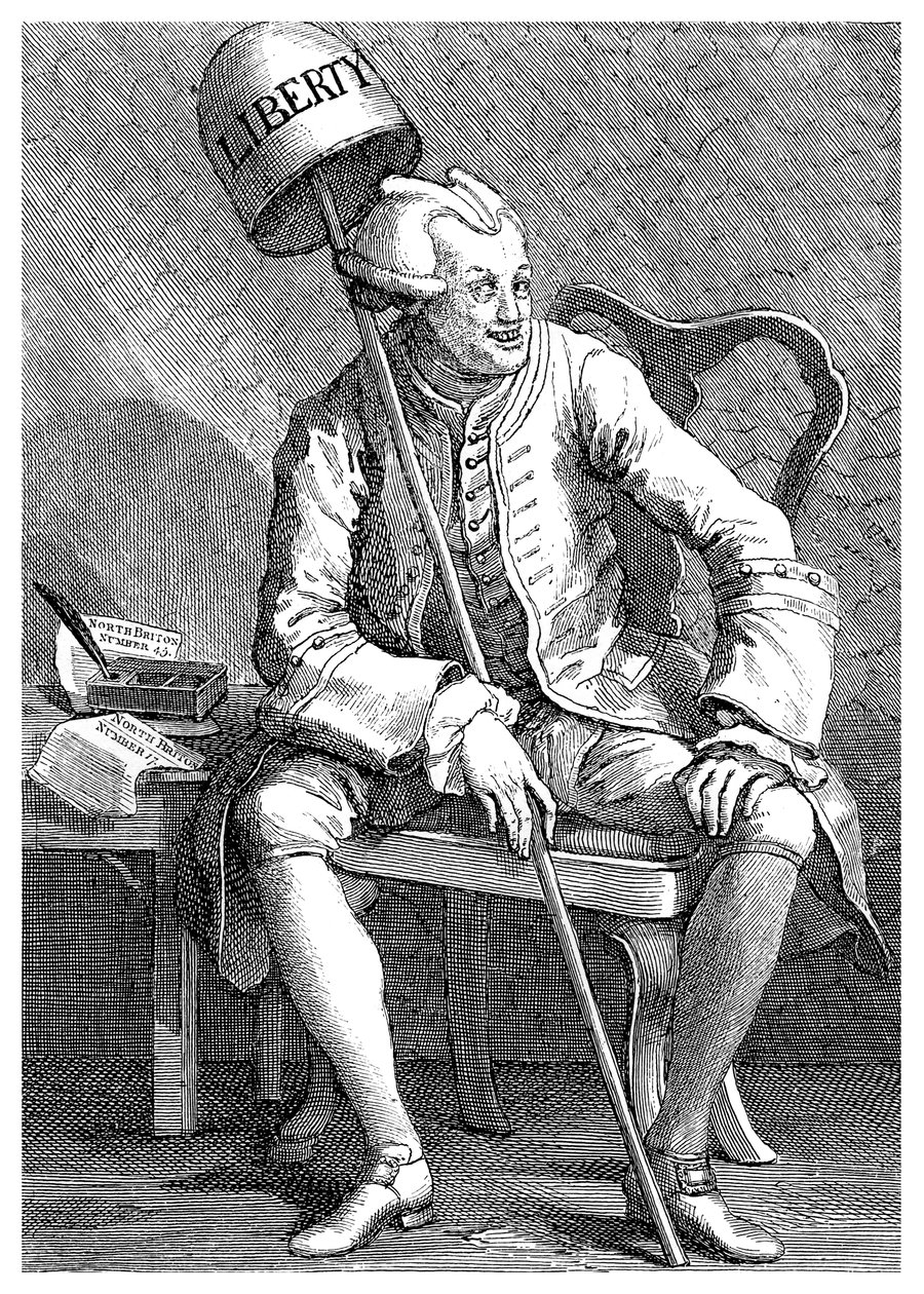 John Wilkes, Engelse politicus, 1763 1895 door Unbekannt
