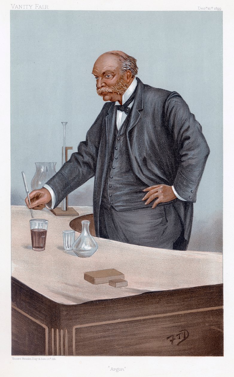 John William Strutt, 3e Baron Rayleigh, Britse wetenschapper, 1899 door Unbekannt