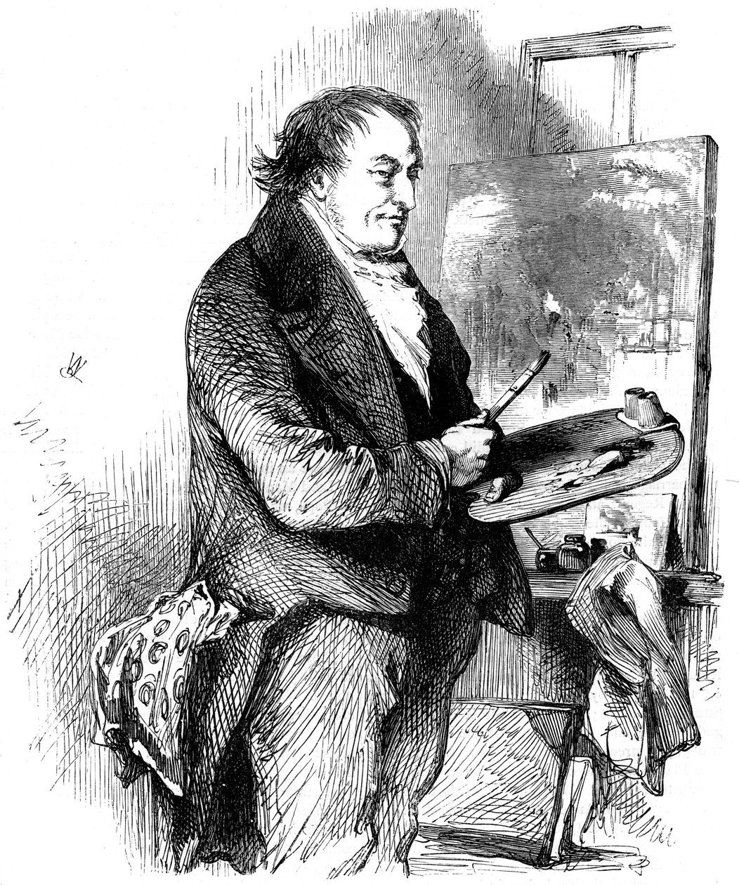 Joseph Mallord William Turner, Engelse kunstenaar, 1891 door Unbekannt