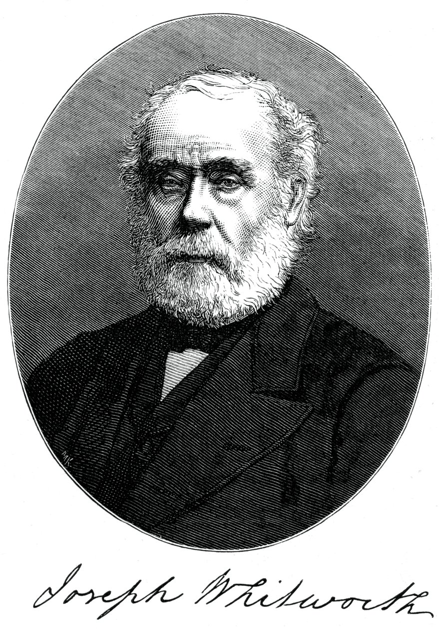Joseph Whitworth, Britse ingenieur, ondernemer en uitvinder, ca. 1880 door Unbekannt