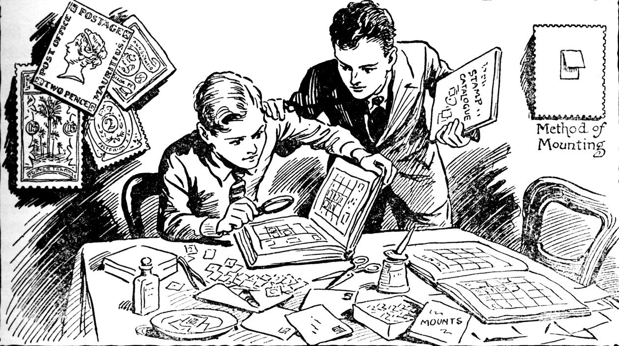 Vreugden van het postzegelverzamelen, 1937 door Unbekannt