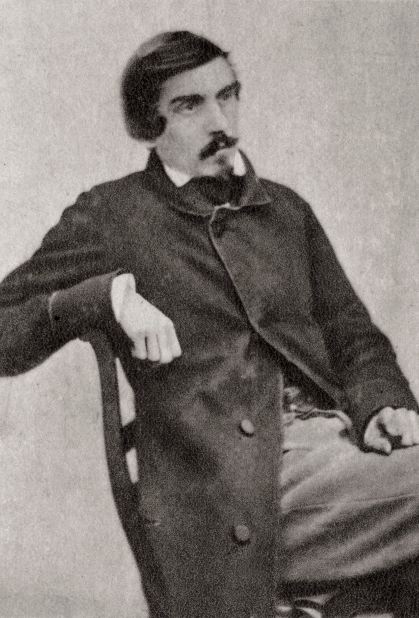 Jules de Goncourt, Franse auteur door Unbekannt