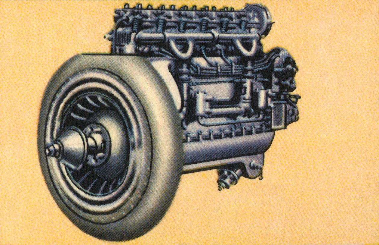 Junkers L 1, 80 pk vliegtuigmotor, 1932 door Unbekannt