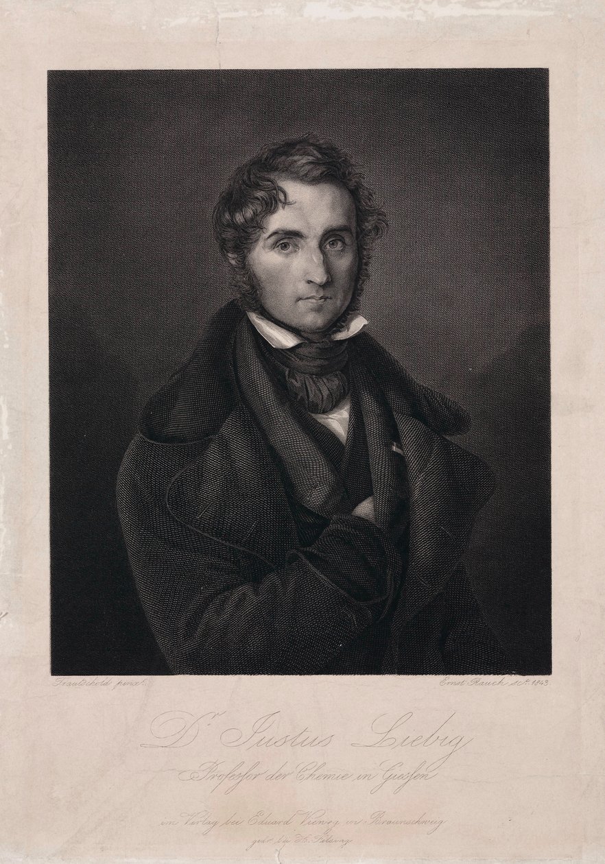 Justus von Liebig, Duitse chemicus door Unbekannt
