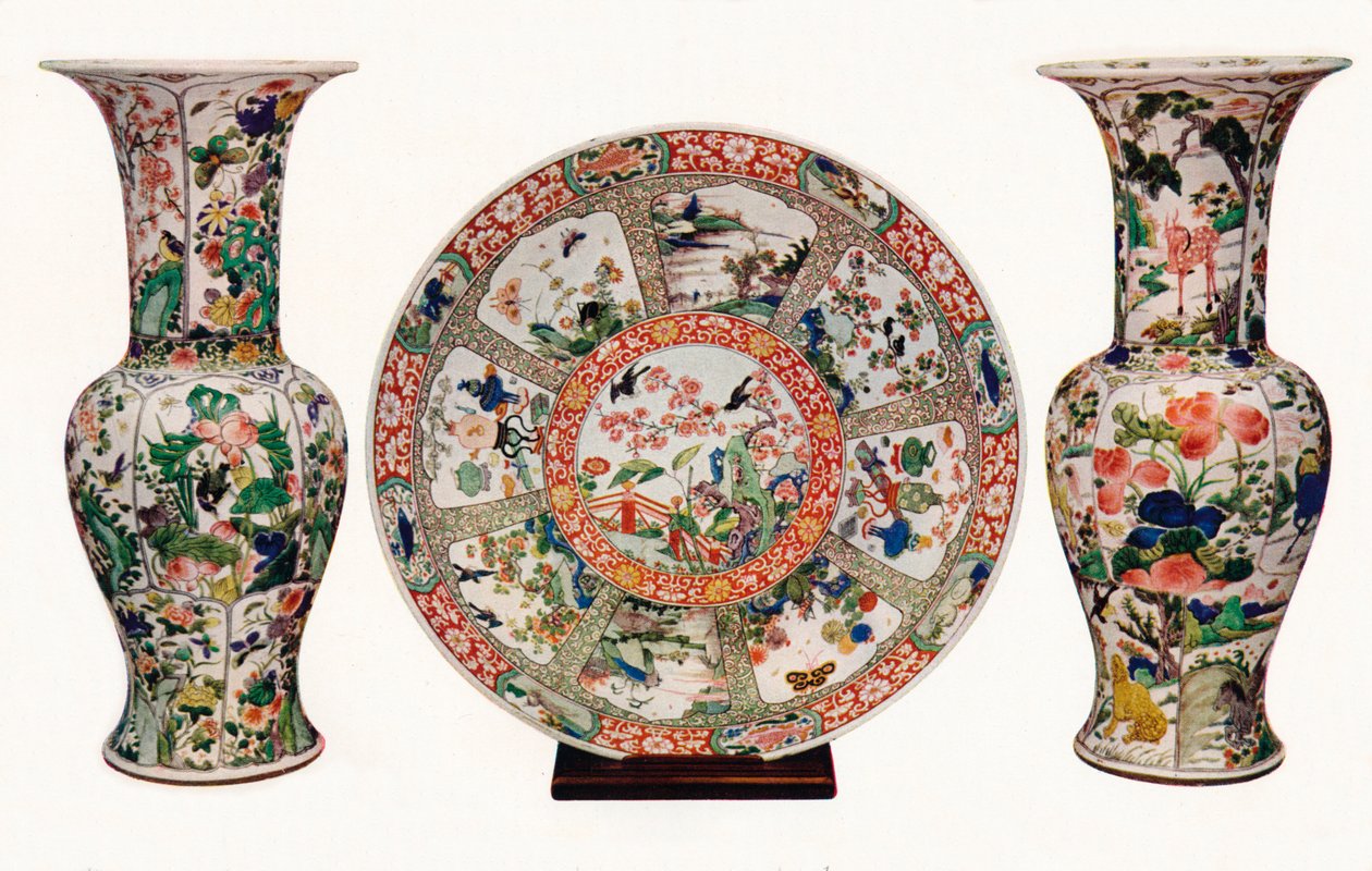 Kangxi Kang-his periode porselein, 1925 door Unbekannt
