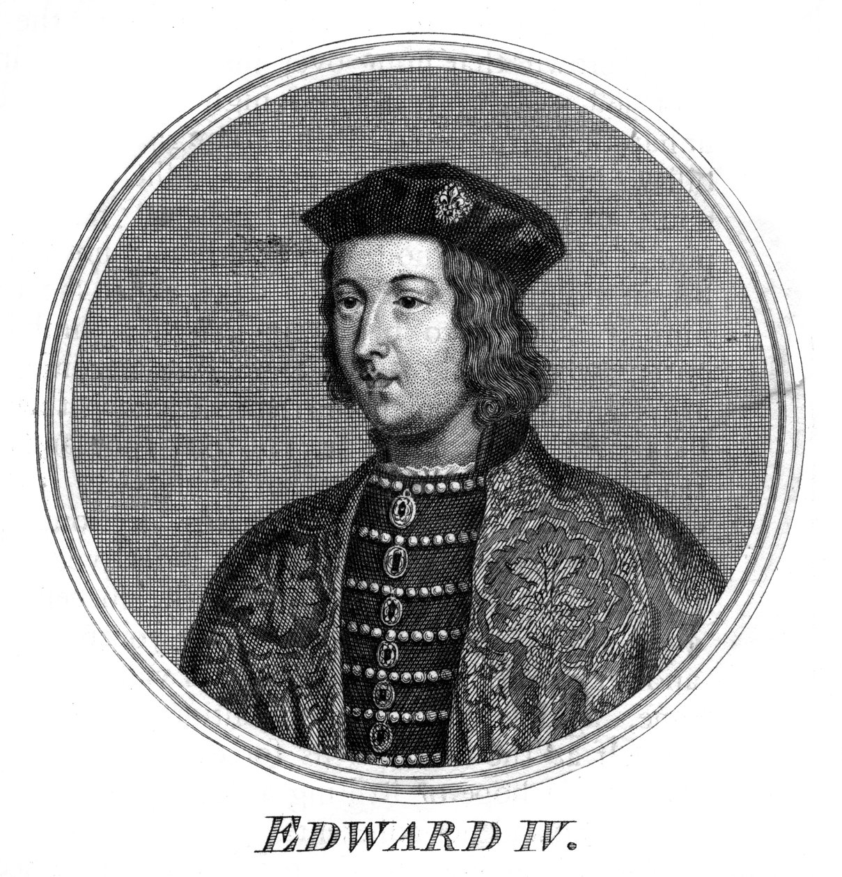 Koning Edward IV van Engeland door Unbekannt