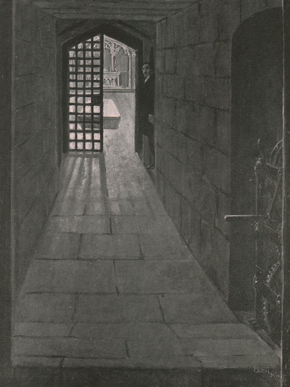 Graf van Koning Edward onder de Albert Memorial Chapel, Windsor, 1910 door Unbekannt