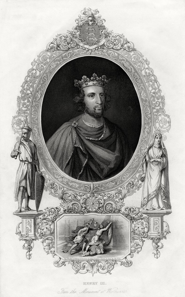 Koning Hendrik III, 1860 door Unbekannt