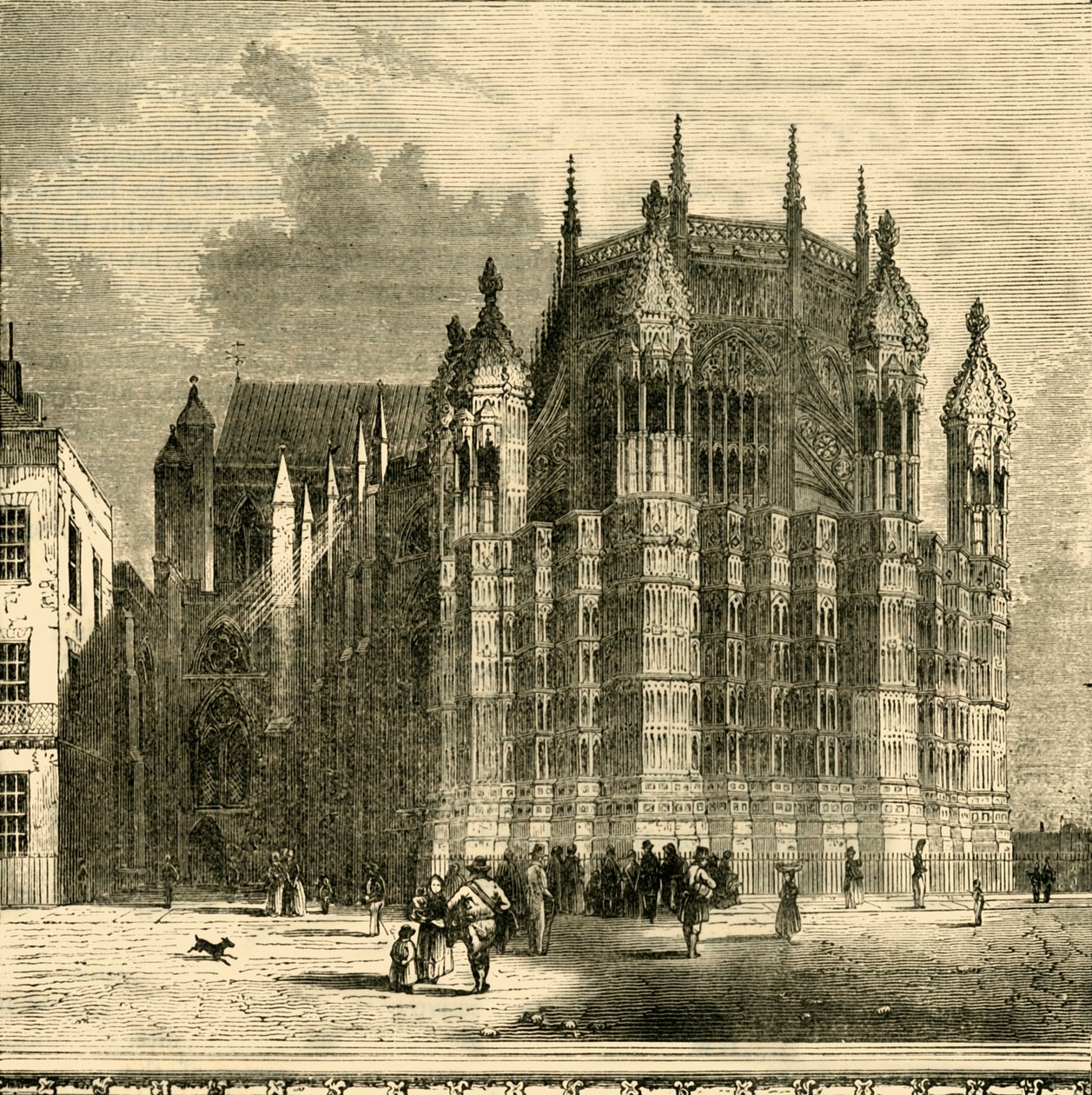 Kapel van Koning Hendrik VII, 1881 door Unbekannt