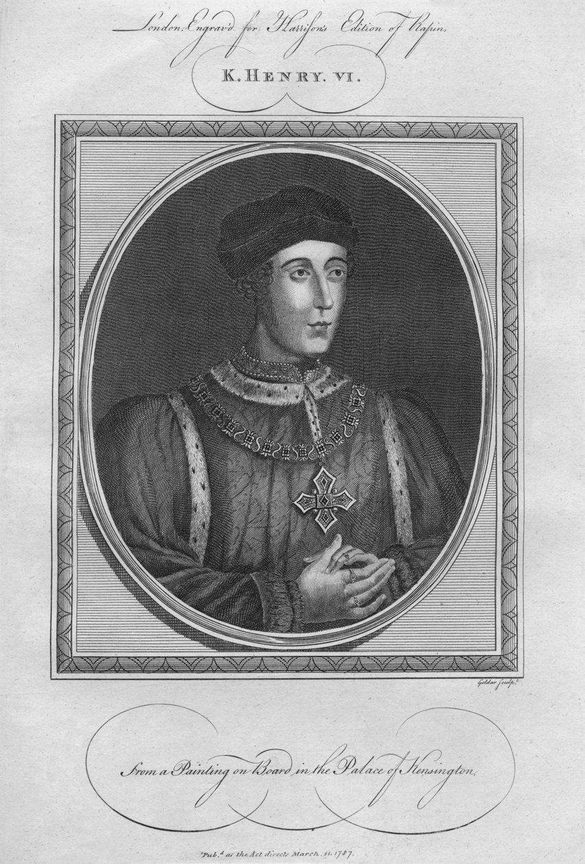 Koning Hendrik VI, 1787 door Unbekannt