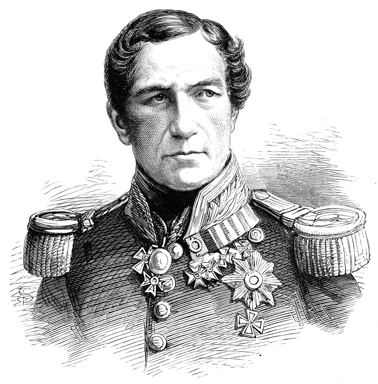 Koning Leopold I van België 1790-1865, 19e eeuw door Unbekannt