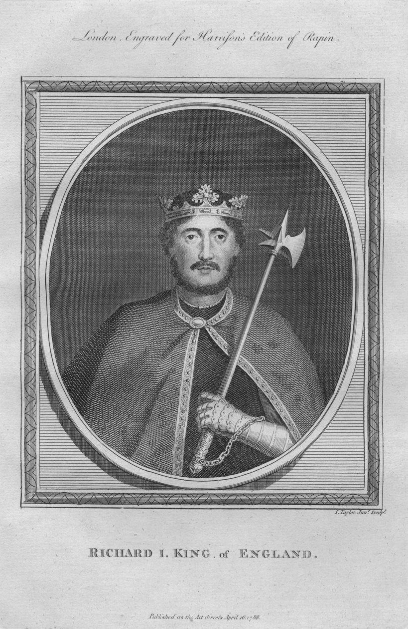 Koning Richard I, 1788 door Unbekannt