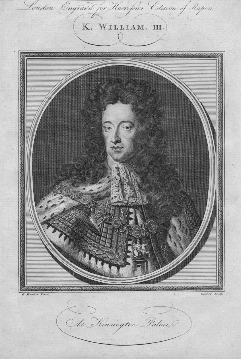 Koning Willem III, 1784 door Unbekannt