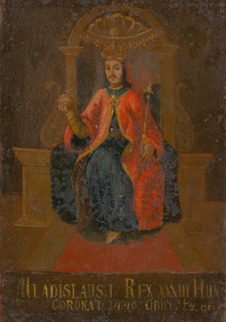 Koning Wladyslaw III van Polen, Hongarije en Kroatië 1424-1444, eerste helft van de 18e eeuw door Unbekannt