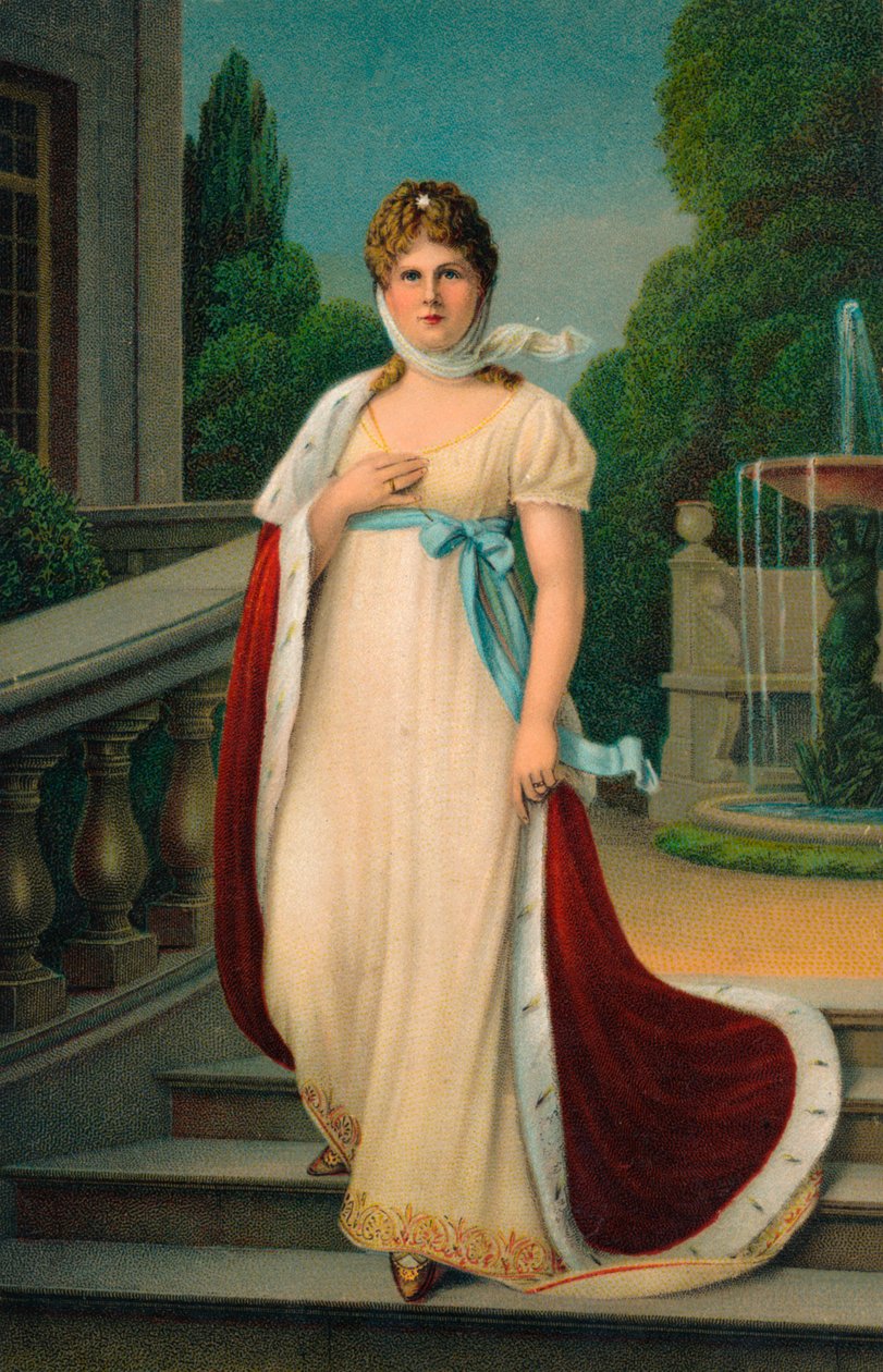 Koningin Louise van Pruisen, ca. 1910 door Unbekannt