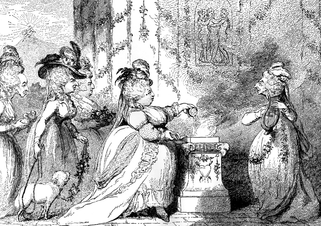 La Belle Assemblée, 1787 door Unbekannt