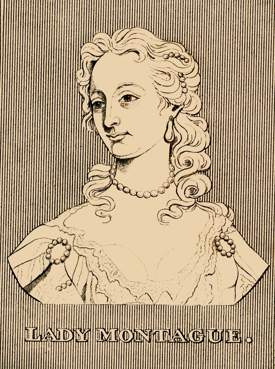 Lady Montague, 1689-1762, 1830 door Unbekannt
