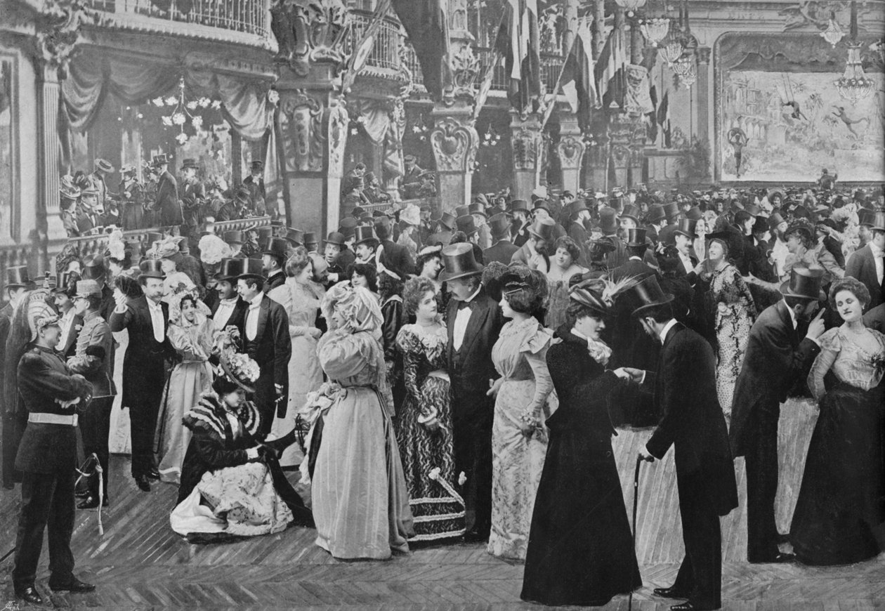 Le Casino De Paris, 1900 door Unbekannt