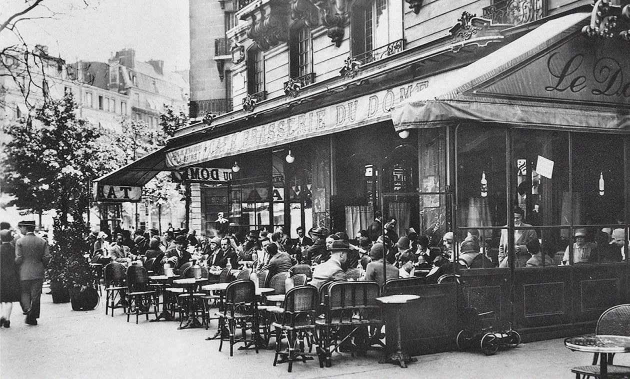 Le Dôme, Boulevard du Montparnasse door Unbekannt