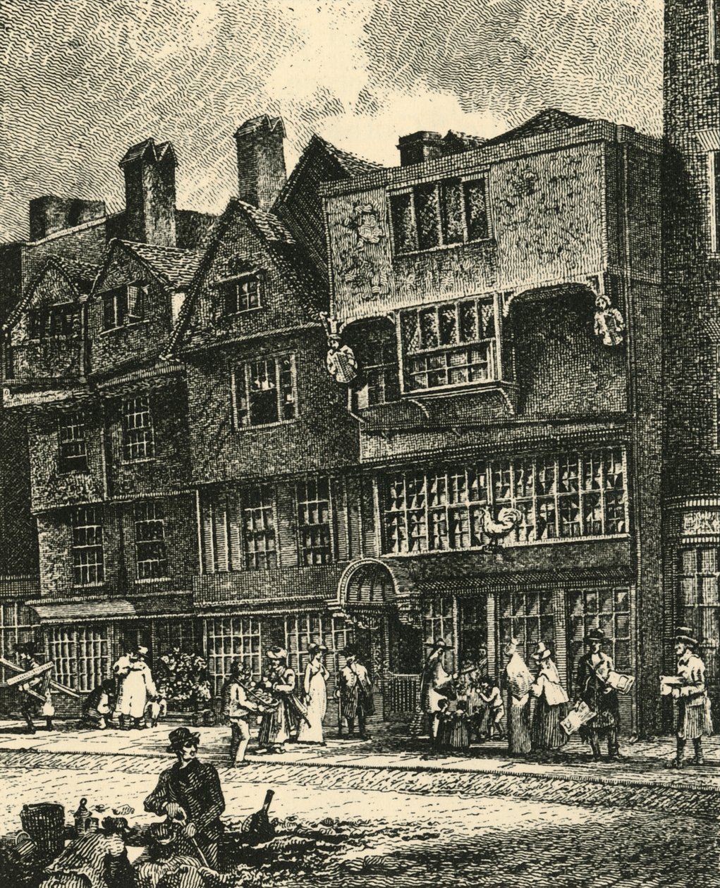 Leadenhall Street, 18e eeuw, 1925 door Unbekannt