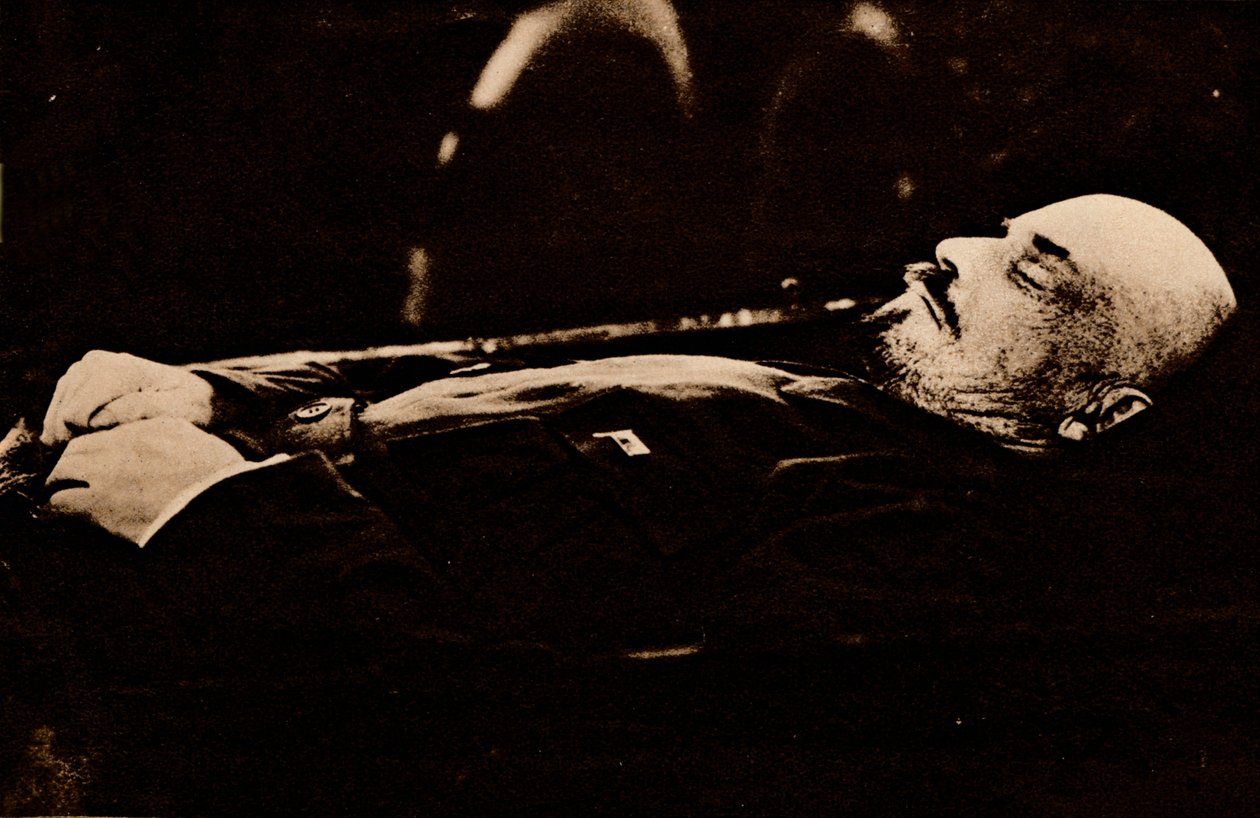 Lenin, oprichter van het Nieuwe Rusland, 1924, 1938 door Unbekannt