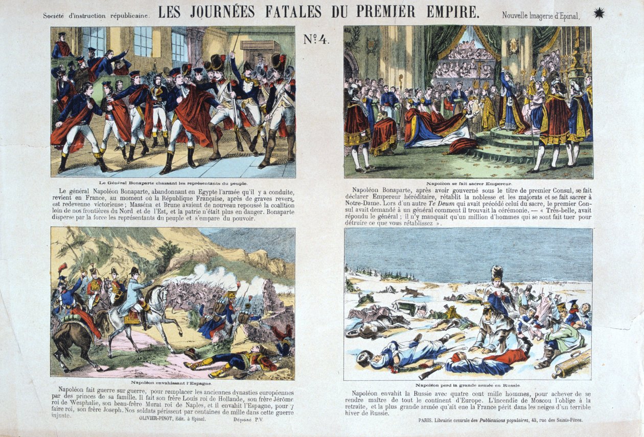 De fatale dagen van het Eerste Keizerrijk, Revolutie van 1789, Frankrijk door Unbekannt