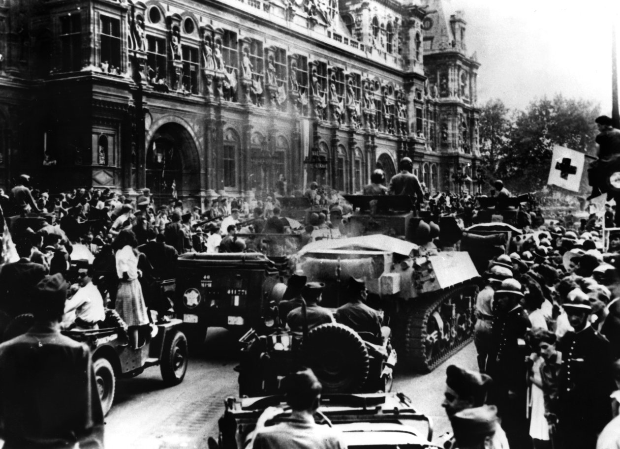 Bevrijding van Parijs, 25 augustus 1944 door Unbekannt