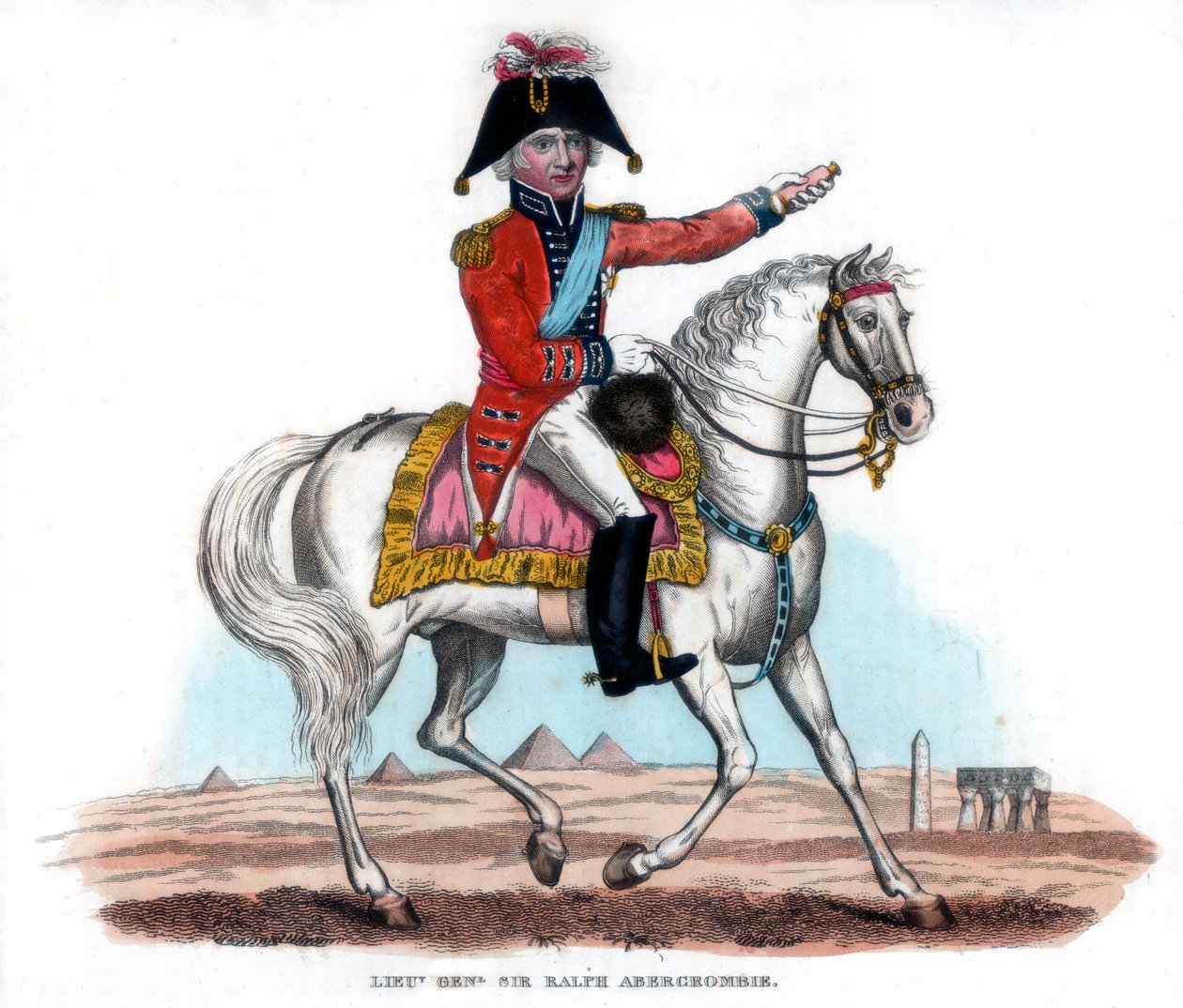 Luitenant-generaal Sir Ralph Abercromby 1734-1801, 1816 door Unbekannt
