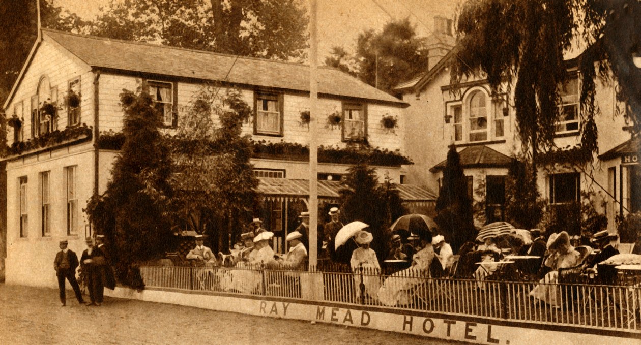 Leven aan de Theems in de vroege Edwardiaanse dagen, 1902, 1933 door Unbekannt