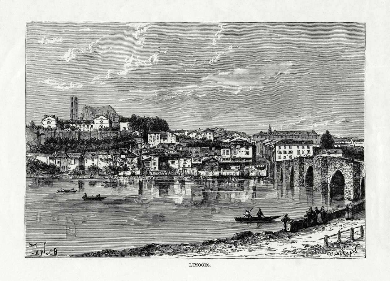 Limoges, Frankrijk, 1879 door Unbekannt