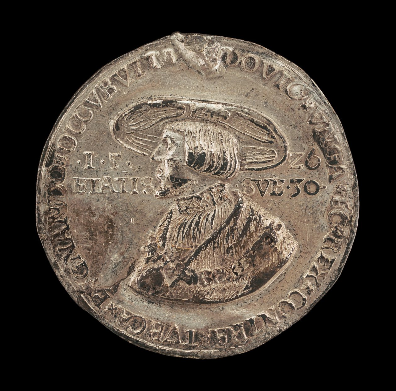 Lodewijk II, Koning van Hongarije en Bohemen (voorzijde) door Unbekannt