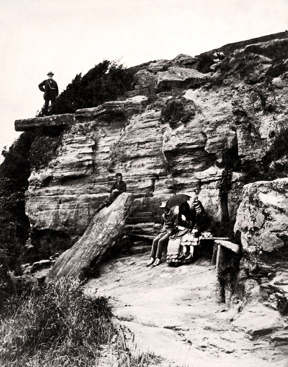 Lovers Seat, Fairlight, Hastings, Sussex door Unbekannt