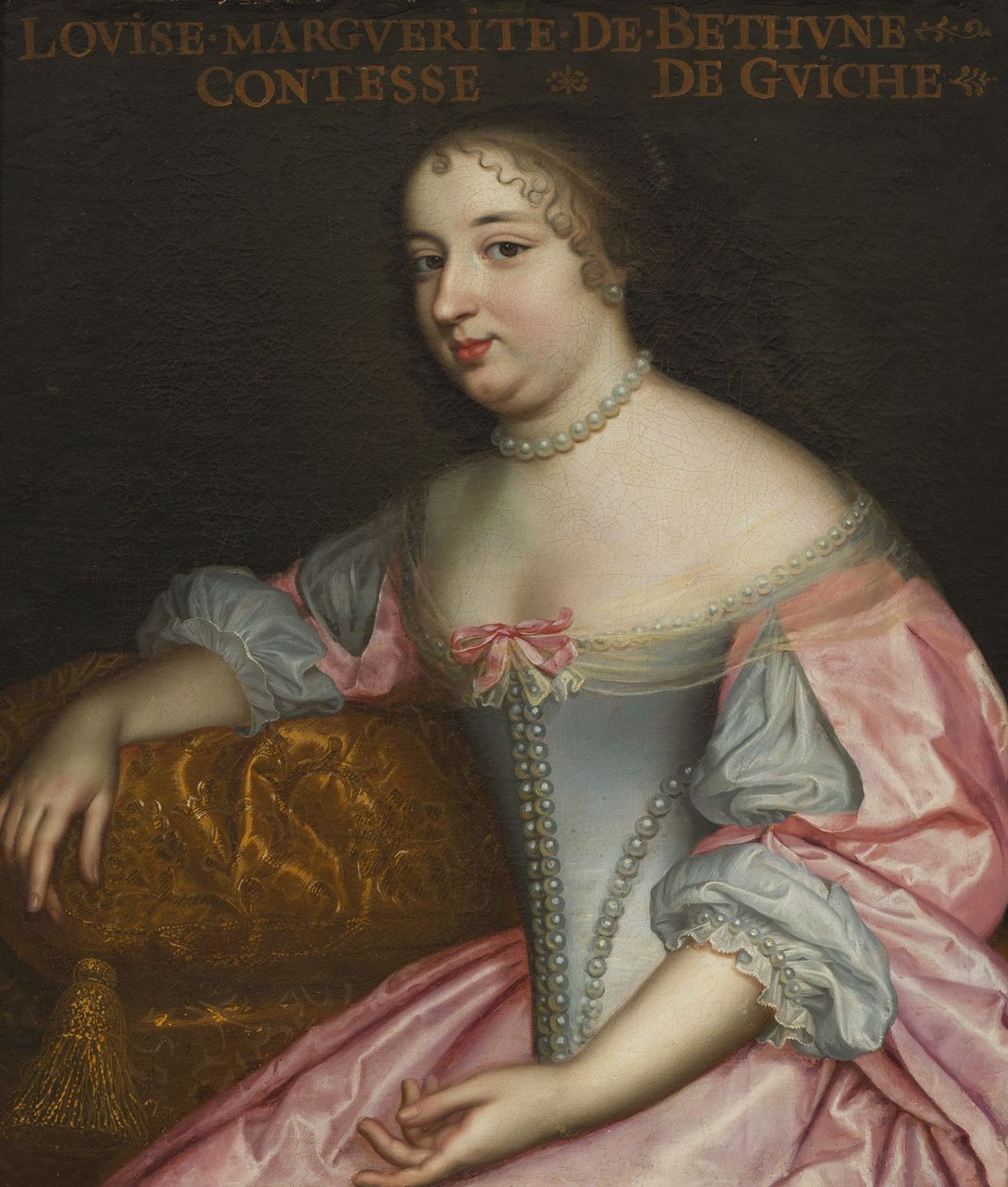 Marguerite Louise Suzanne de Béthune 1643-1726, Gravin van Guiche, Hertogin van Lude, ca 1665 door Unbekannt
