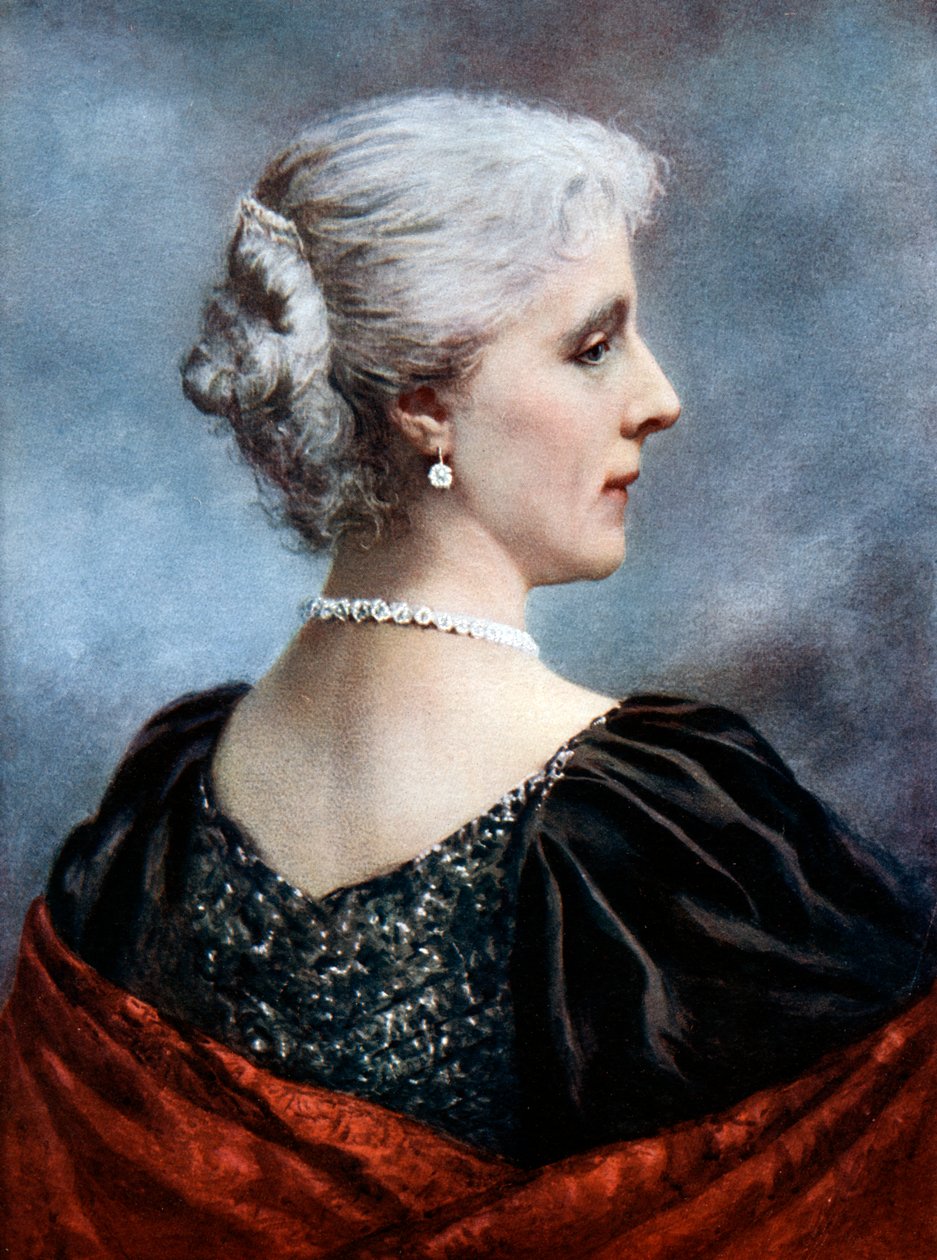 Marie Henriette, Koningin van de Belgen, eind 19e-begin 20e eeuw door Unbekannt