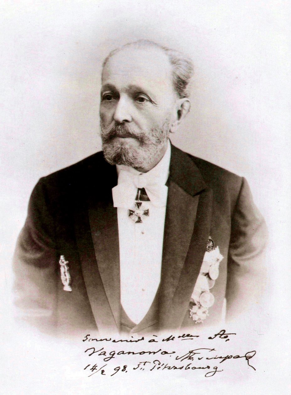 Marius Petipa, Russische balletdanser en choreograaf, 1898 door Unbekannt